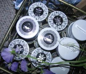 1 case (12ea) Wedding/Special Occasion/Party Favors Tiny Angel or Carriage Tin Candles WHOLESALE