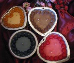 1ea HighlyScented Candle 7oz Mini Baking Tin Container Candles Ornate