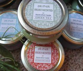 Save by the Case (12ea) Candles in 6oz Tureen Jars or Party Favors WHOLESALE